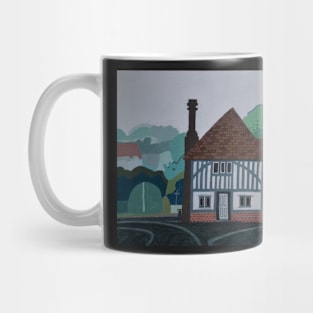 Norfolk Old Building Tudor Painting Mug